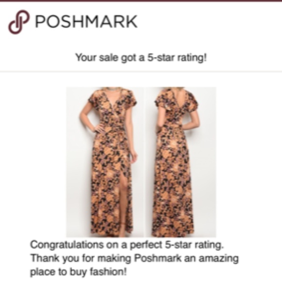 1 LEFT! Floral print Maxi Dress - Picture 4 of 8